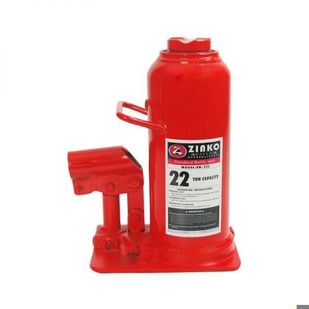 Zinko ZN-22S Standard Bottle Jack, 22 ton 81-22